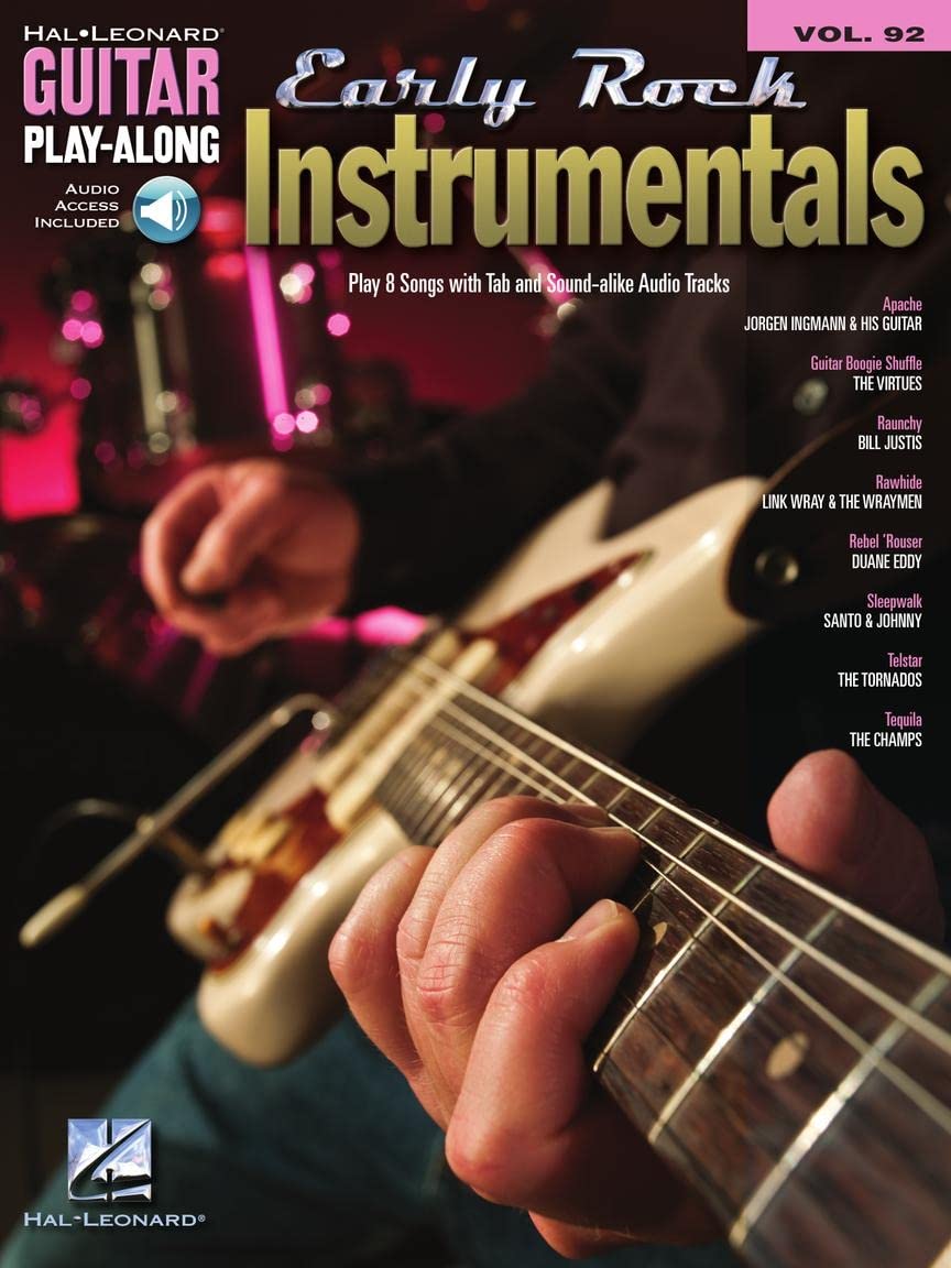Early Rock Instrumentals: Guitar Play-Along Volume 92 (Guitar Play-along, 92)