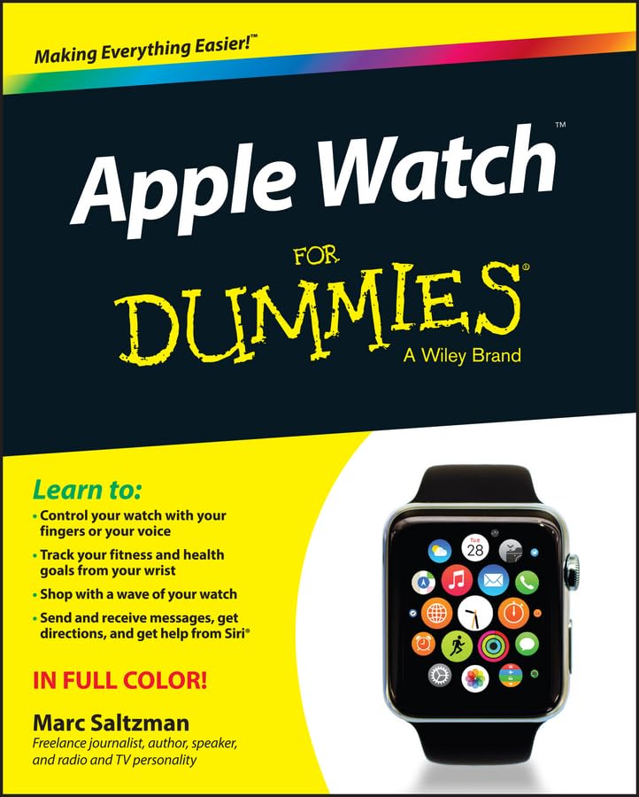 Apple Watch For Dummies by Saltzman, Marc
