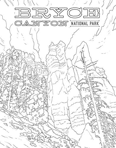 The National Parks Poster Coloring Book: 20 Removable Posters to Color and Frame