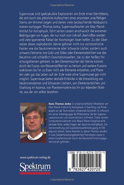 Supernovae und kosmische Gammablitze: Ursachen und Folgen von Sternexplosionen (Astrophysik aktuell) (German Edition)