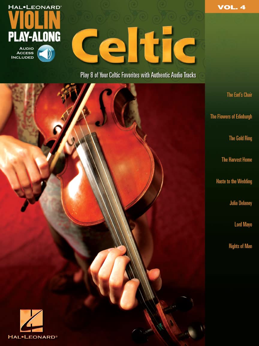 Celtic - Violin Play-Along Volume 4 Book/Online Audio (Hal Leonard Play-along)