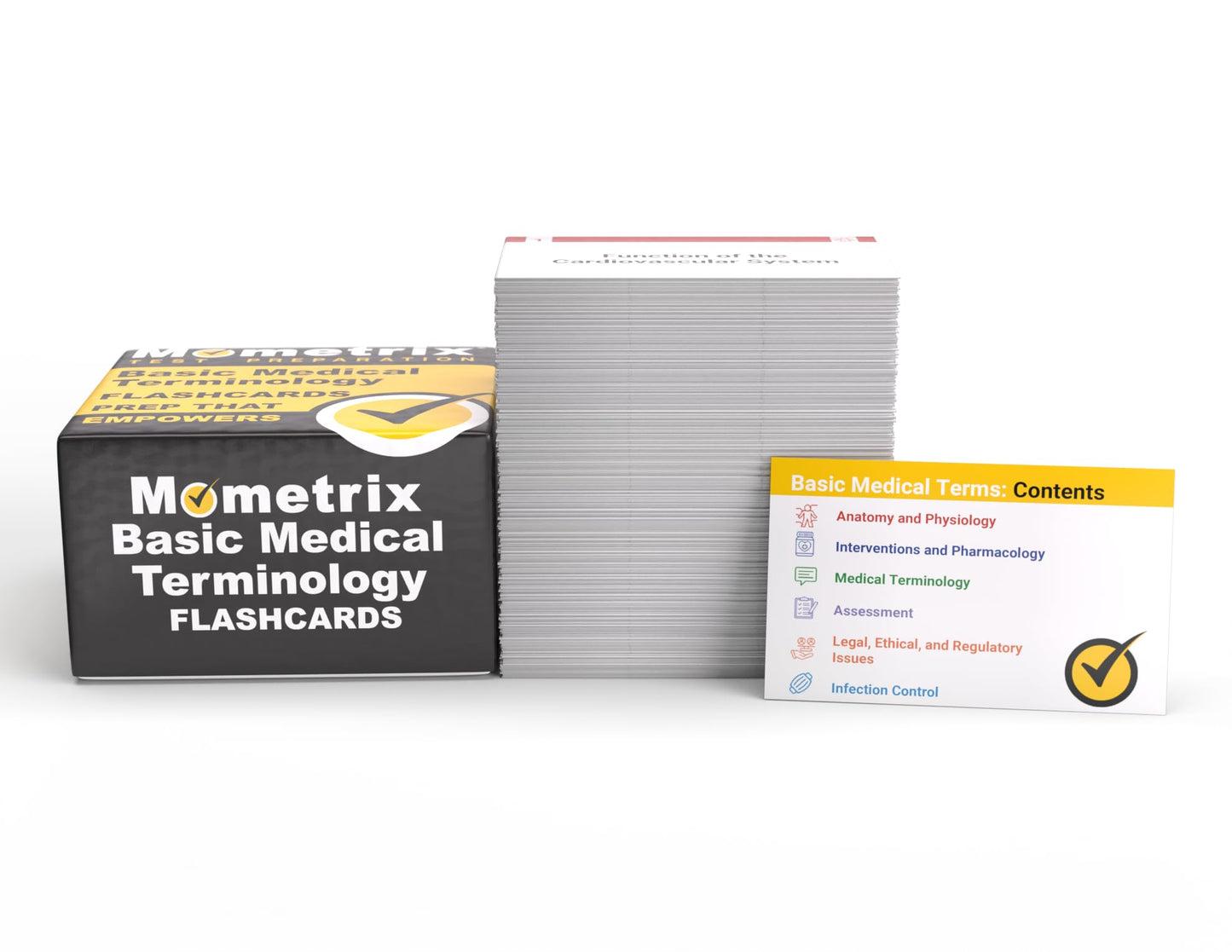 Medical Terminology Study Cards 2025-2026: Basic Med Term Cards for Health Professions and Nursing [Full Color Cards]