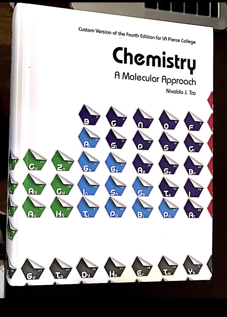 Chemistry A Molecular Approach, AP Edition