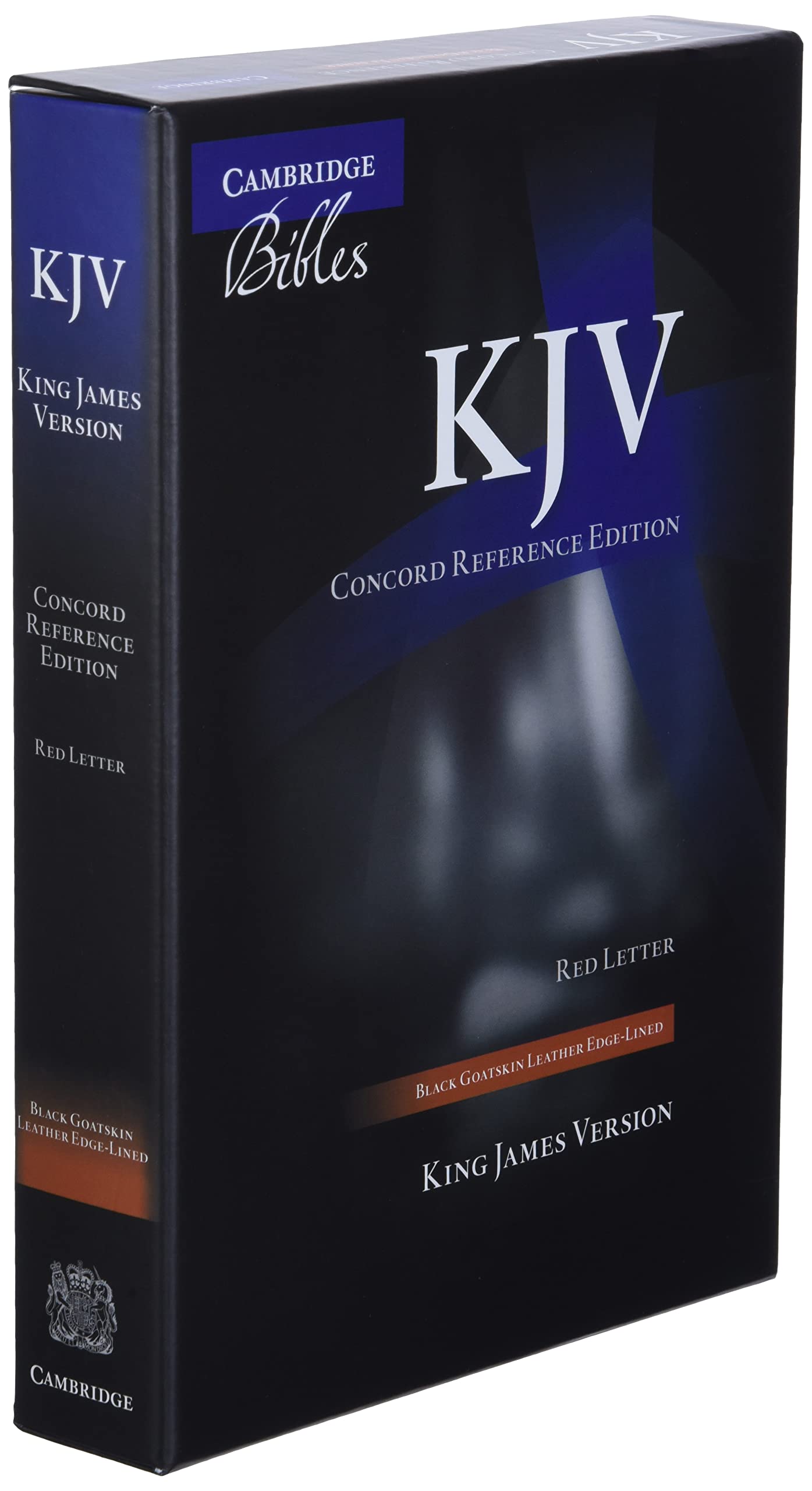 KJV Concord Reference Bible (Black Goatskin)