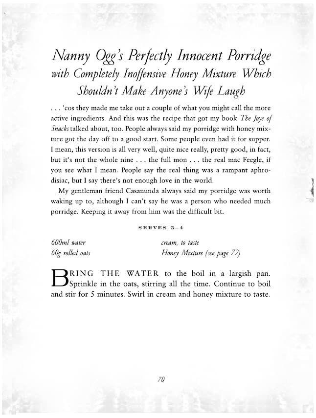 Nanny Ogg's Cookbook: A Useful and Improving Almanack of Information Including Astonishing Recipes from Terry Pratchett's Discworld (Discworld Series)