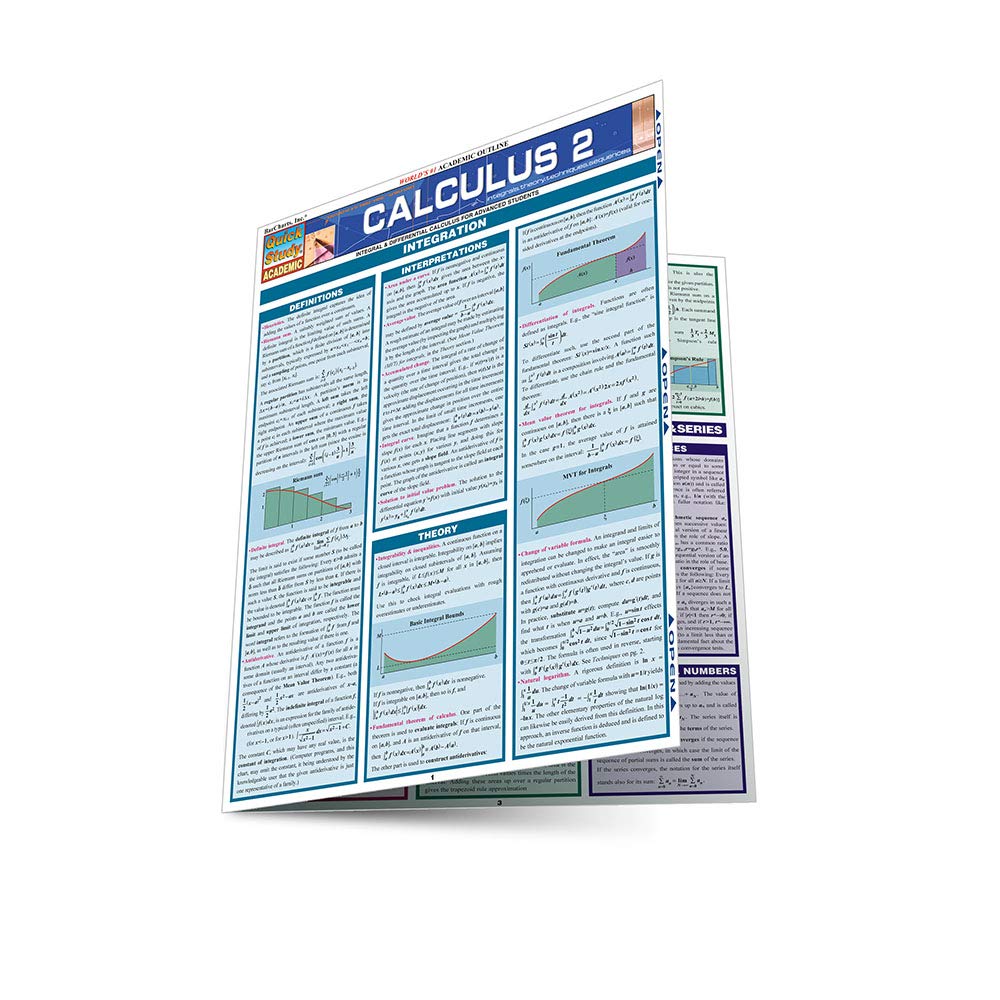 Calculus 2 (Quickstudy Reference Guides - Academic)