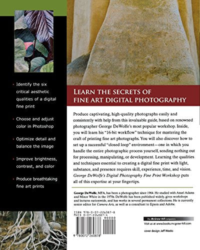 George DeWolfe's Digital Photography Fine Print Workshop