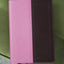 NIV, KJV, Parallel Bible, Large Print, Leathersoft, Pink/Brown: The World's Two Most Popular Bible Translations Together