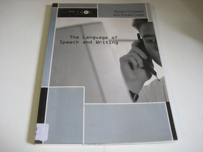 The Language of Speech and Writing (Intertext)