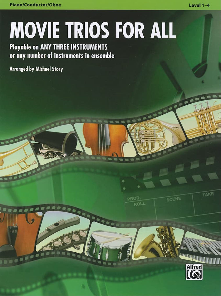 Movie Trios for All: Piano/Conductor, Oboe (For All Series)