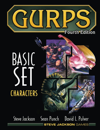 GURPS Basic Set: Characters, Fourth Edition: (B&W Softcover) (GURPS Basic Set, 4th Edition (b&w), from Steve Jackson Games)
