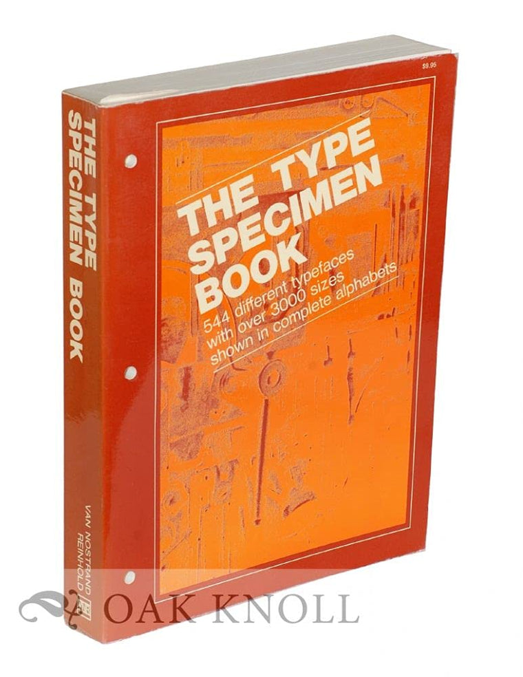 The Type Specimen Book: 544 Different Typefaces with Over 30