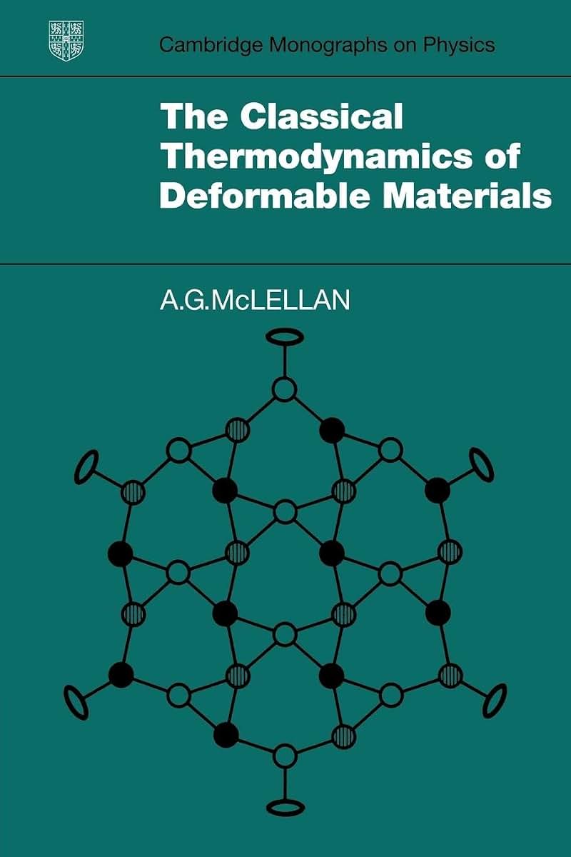 The Classical Thermodynamics of Deformable Materials (Cambridge Monographs on Physics)