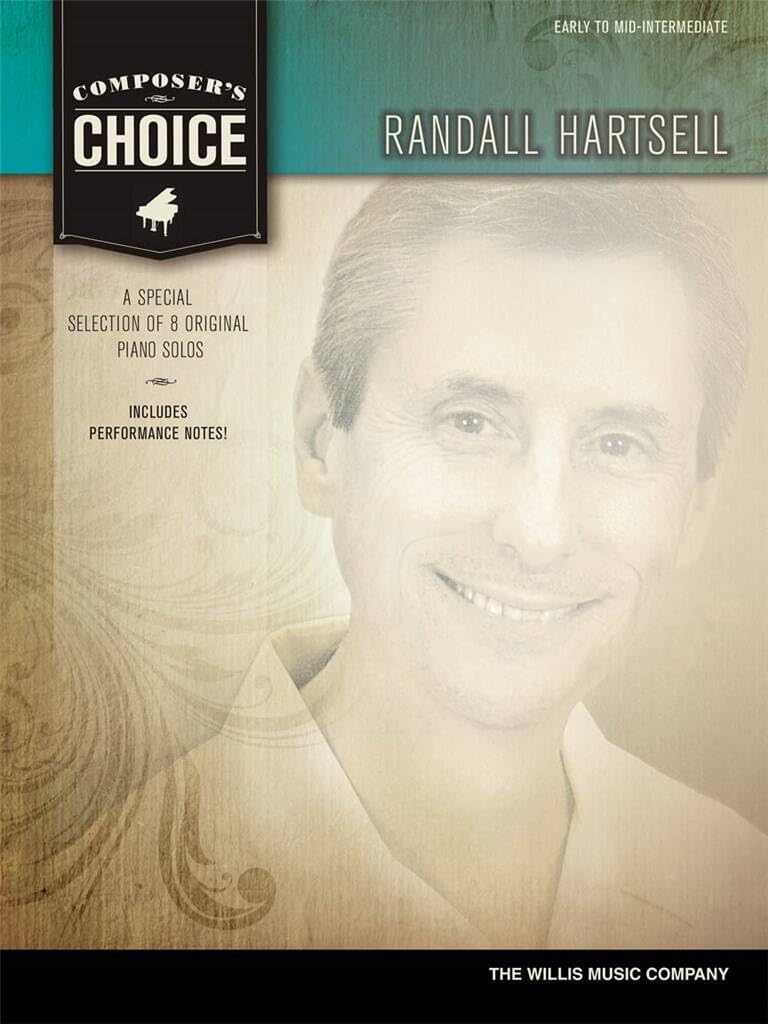 Randall Hartsell - Composers Choice for Piano  Early to Mid-Intermediate Piano Solo Sheet Music Songbook  8 Expressive Recital Pieces  National Federation of Music Clubs Selection 2020-2024