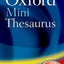 Oxford Mini Thesaurus