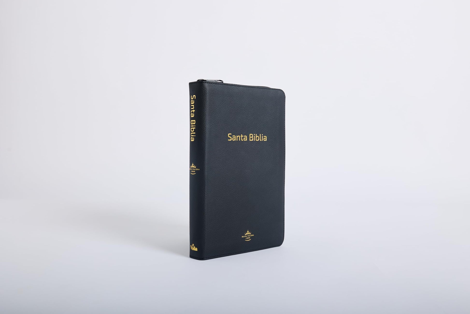RVR60, Santa Biblia, Letra grande, Edicin porttil, Leathersoft, Negro, Palabras de Jess en Rojo, con cierre (Spanish Edition)