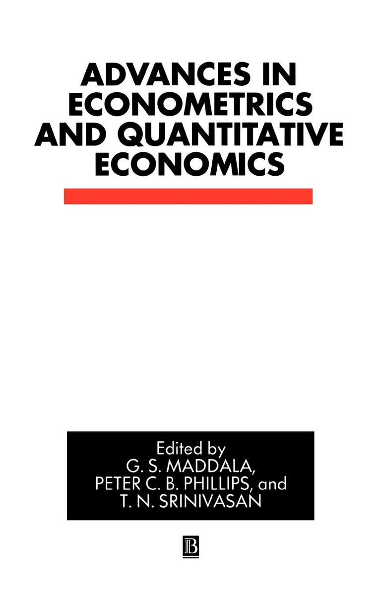 Advances in Econometrics and Quantitative Economics: Essays in Honor of Professor C.R. Rao (Essays in Honor or Professor C.R. Rao)