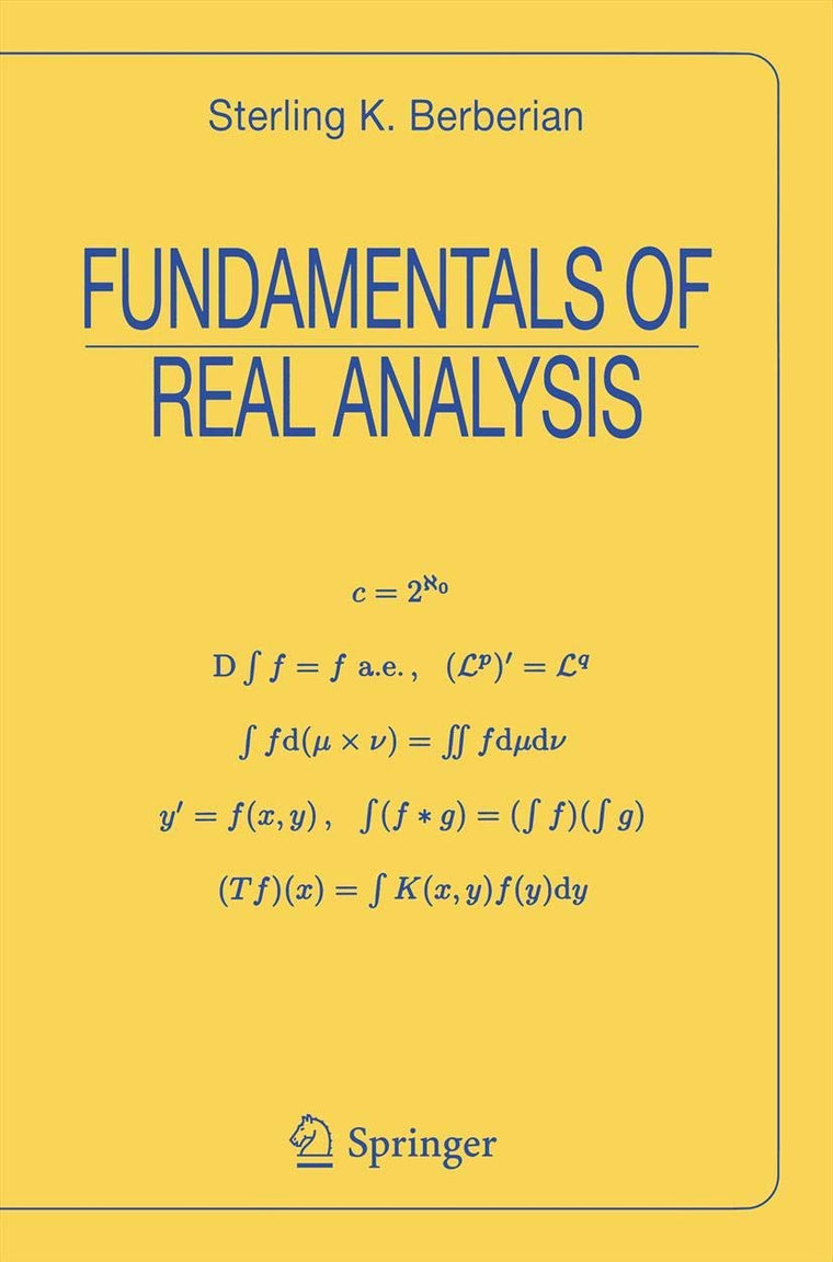 Fundamentals of Real Analysis (Universitext)