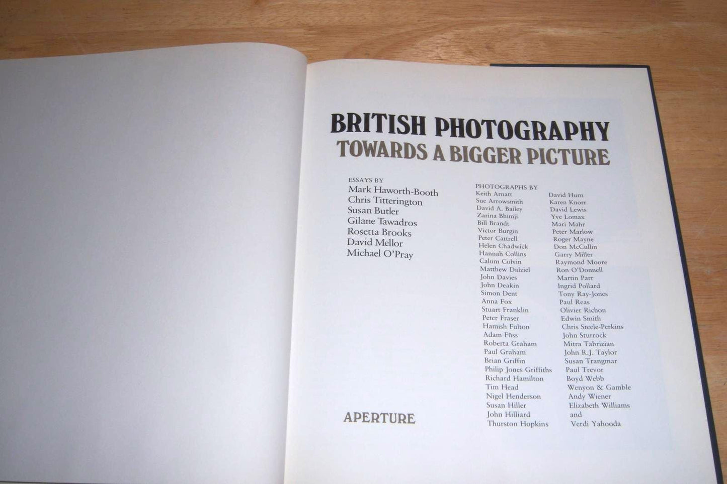 British Photography: Towards a Bigger Picture