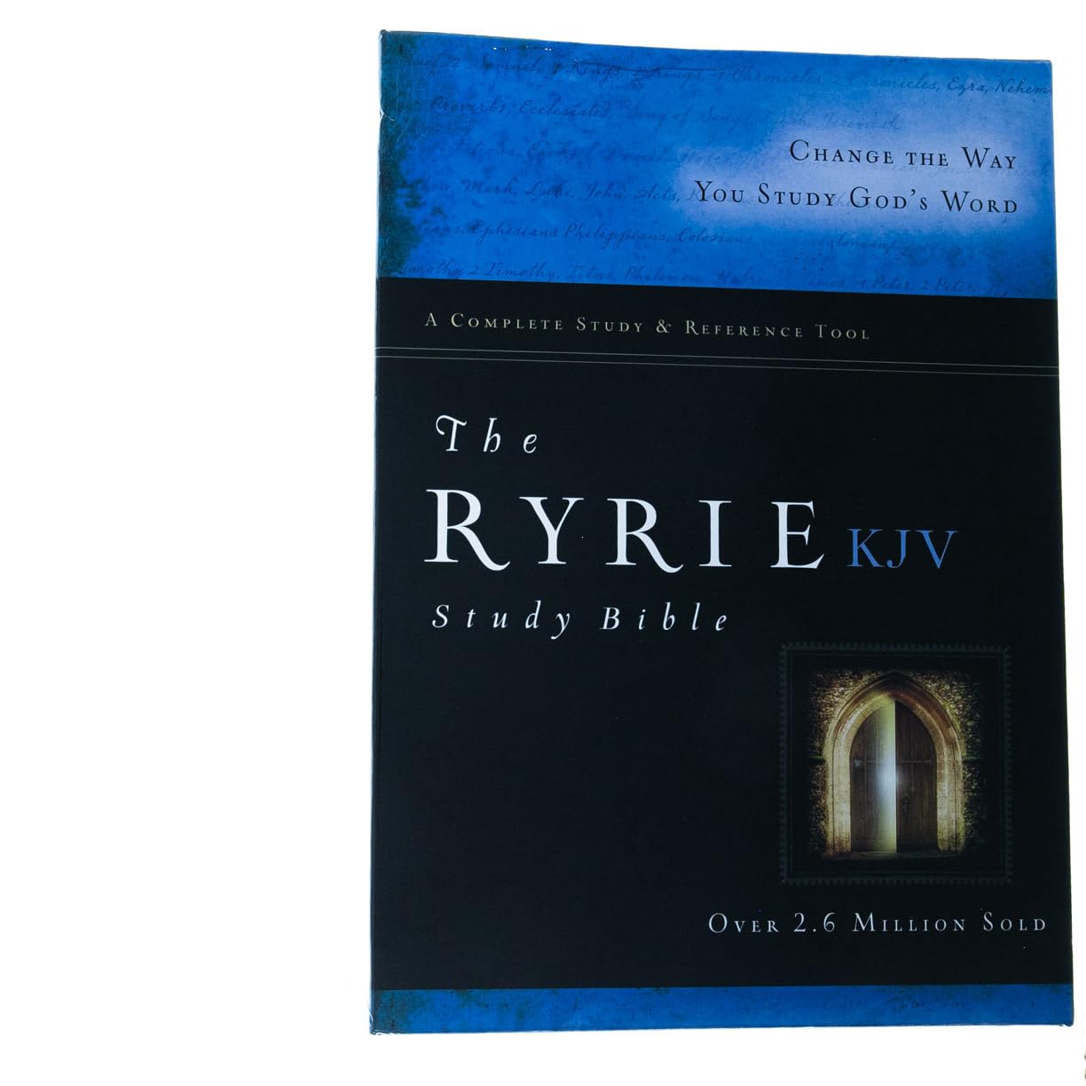 The Ryrie KJV Study Bible Genuine Leather Black Red Letter (King James Version)