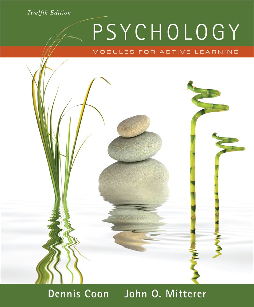 Psychology: Modules for Active Learning