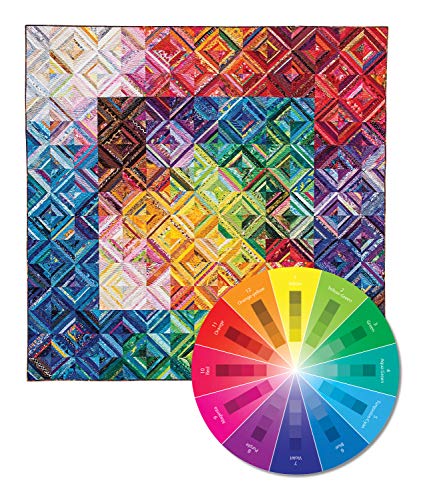 Take-Along Mini Color Wheel: 12 Numbered Swatches with Tints & Shades, 5 Color Plans (Reference Tool)