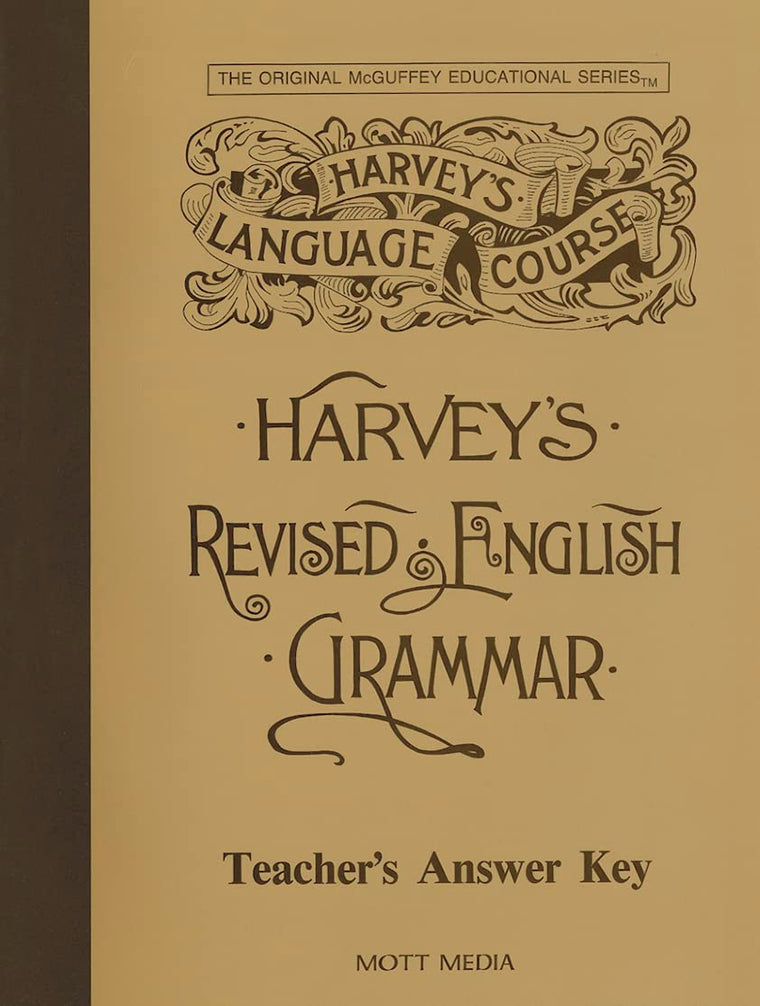 Harvey's Eng. Grammar Key