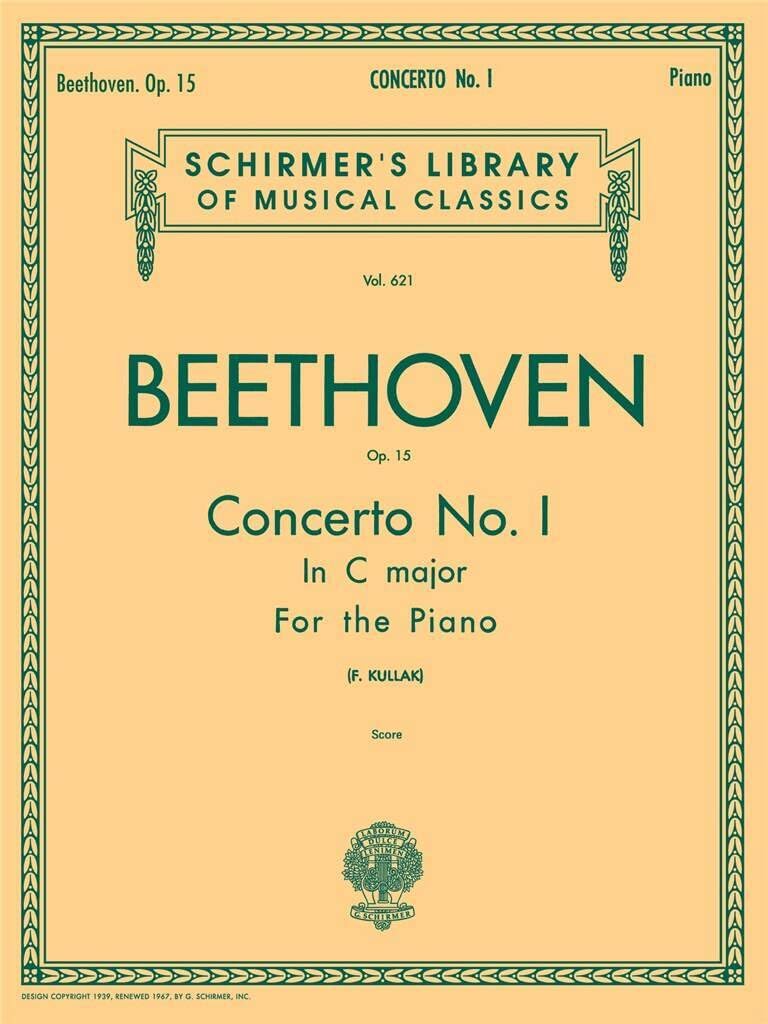 Concerto No. 1 in C, Op. 15 for the Piano