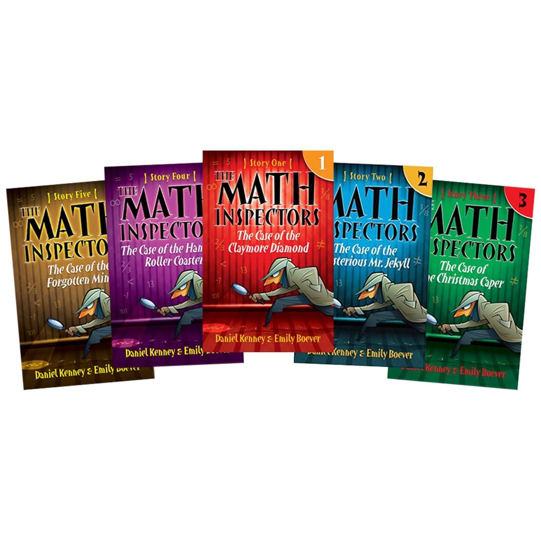 The Math Inspectors (Book 1-5)