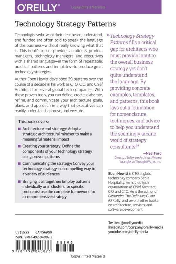 Technology Strategy Patterns: Architecture as Strategy