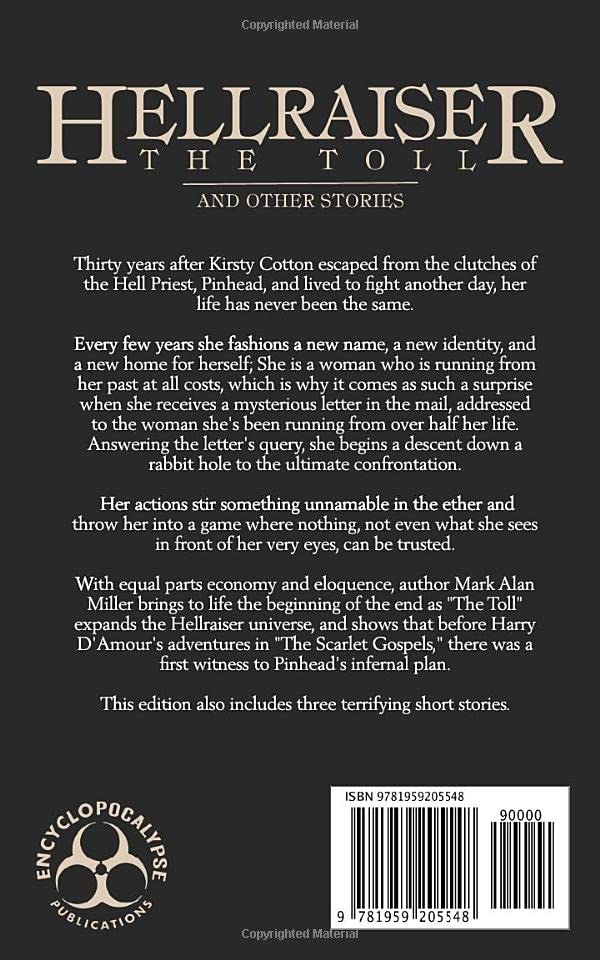 Hellraiser: The Toll (Encyclopocalypse Movie Tie-In Series)