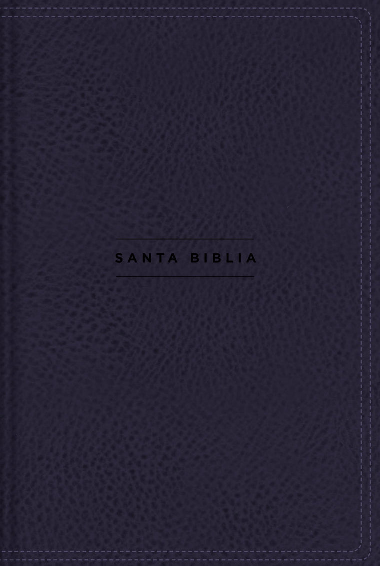 NVI, Santa Biblia, Revisión 2022, Una columna con referencias, Leathersoft, Navy, Palabras de Jesús en Rojo, Comfort Print (Spanish Edition)