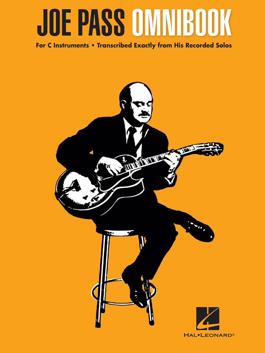 Joe Pass Omnibook - Jazz Guitar Solos for C Instruments  33 Transcriptions with Standard Notation and Guitar Tablature  Sheet Music for Improvisation and Study  Jazz Songbook for Musicians