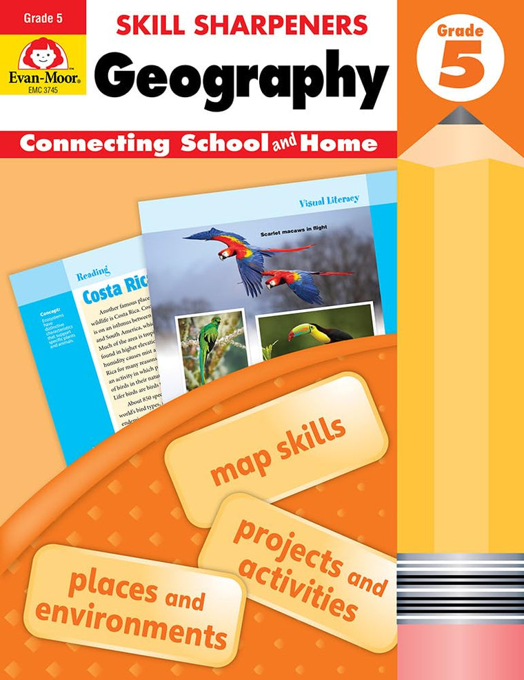 Skill Sharpeners Geography, Grade 5