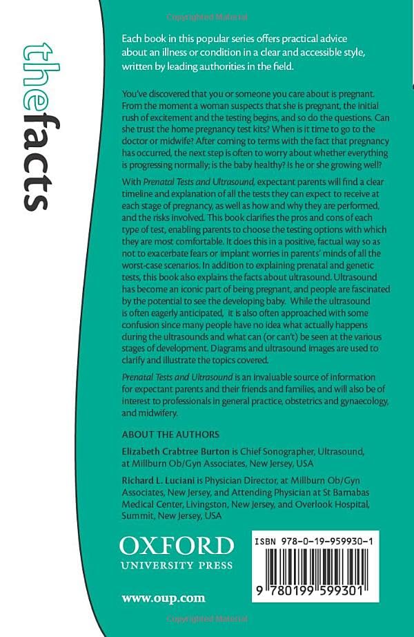Prenatal Tests & Ultrasound: The Facts (The ^AFacts Series)