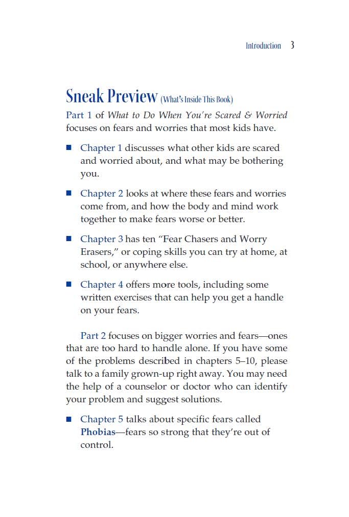 What to Do When You're Scared and Worried: A Guide for Kids