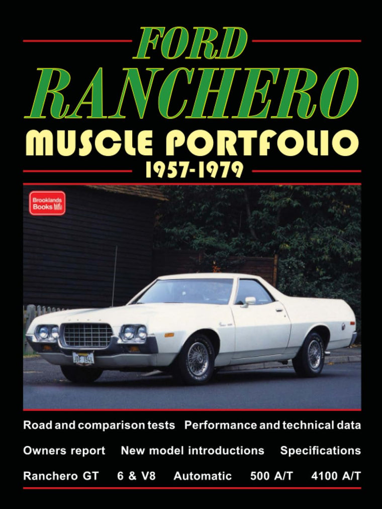 Ford Ranchero Muscle Portfolio 1957-1979 (Muscle Portfolio Series)