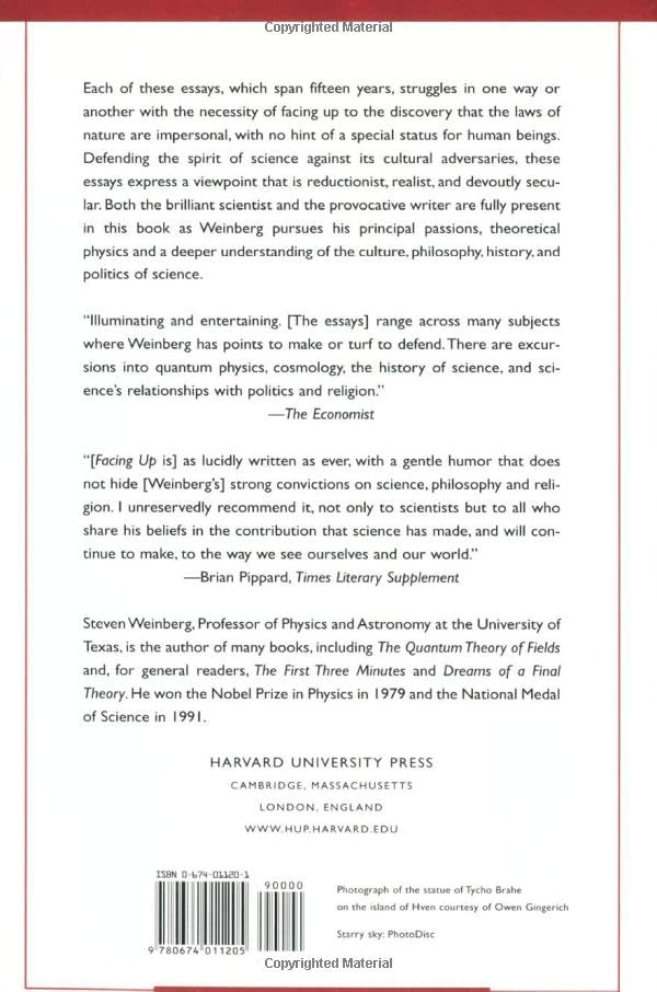 Facing Up: Science and Its Cultural Adversaries