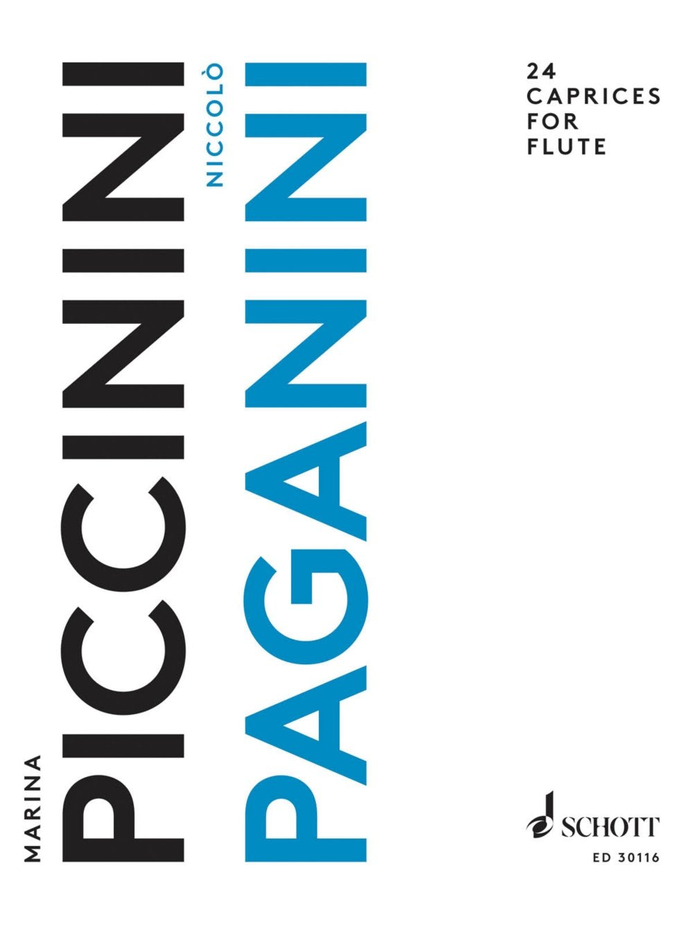 Paganini 24 Caprices For Flute