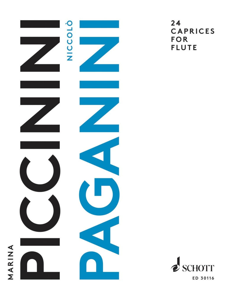Paganini 24 Caprices For Flute