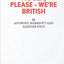 No Sex Please, We're British: A Comedy in Two Acts