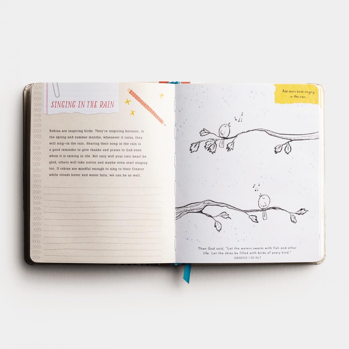 Behold, I Am Doing a New Thing: The Devotional Doodle Journal - 90 Daily Devotions with Scripture, Journaling Space, and Creative Activity Prompts for a Deeper Faith (Faith Inspired Creativity)