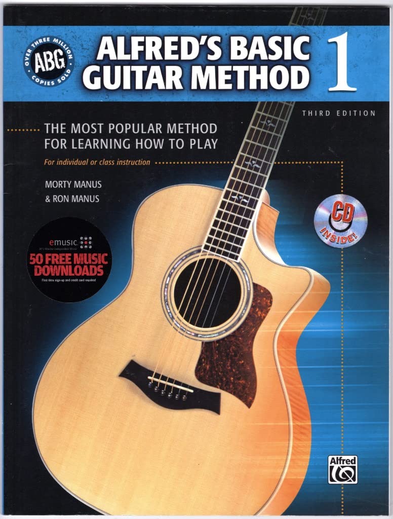 Alfred's Basic Guitar Method, Bk 1: The Most Popular Method for Learning How to Play, Book & Enhanced CD (Alfred's Basic Guitar Library, Bk 1)