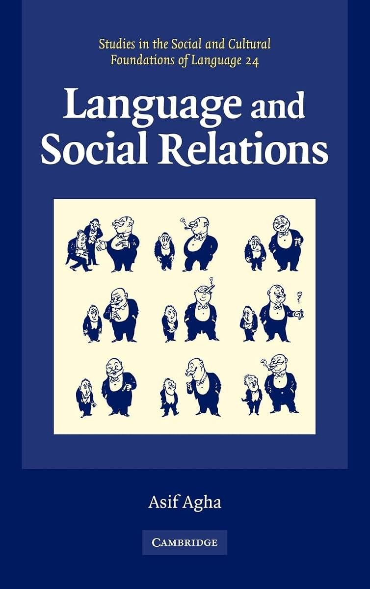 Language and Social Relations (Studies in the Social and Cultural Foundations of Language, Series Number 24)