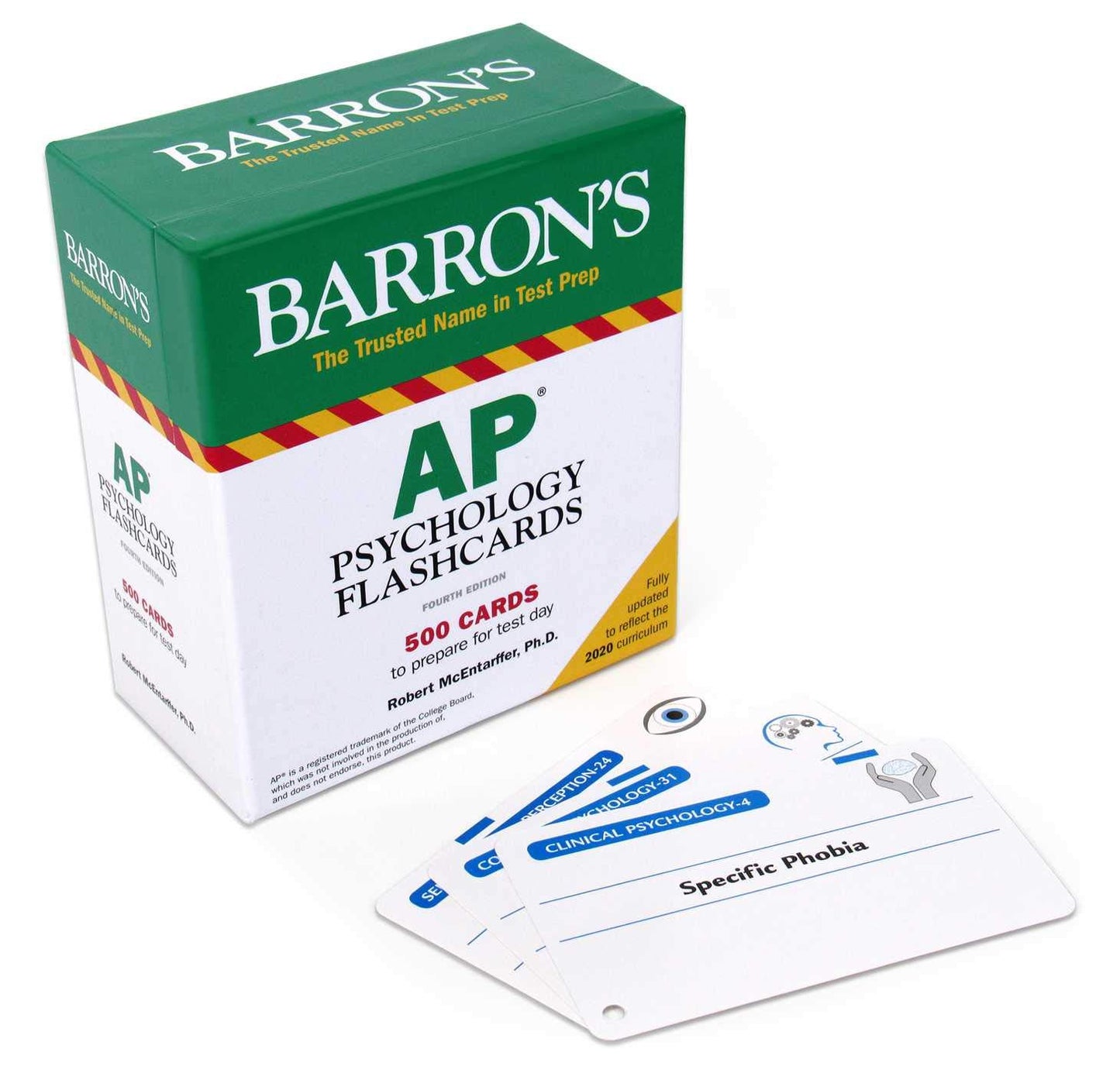 AP Psychology Flashcards (Barron's AP Prep) by McEntarffer P