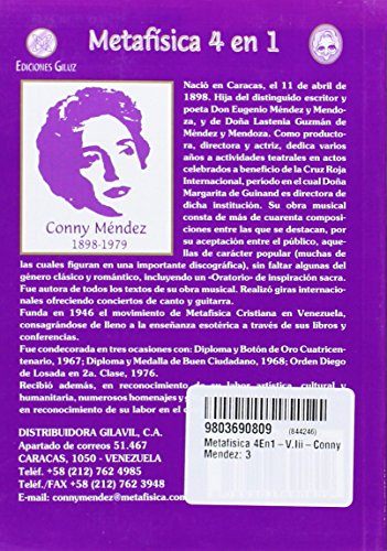 Metafisica 4 en 1. Vol III (Spanish Edition)