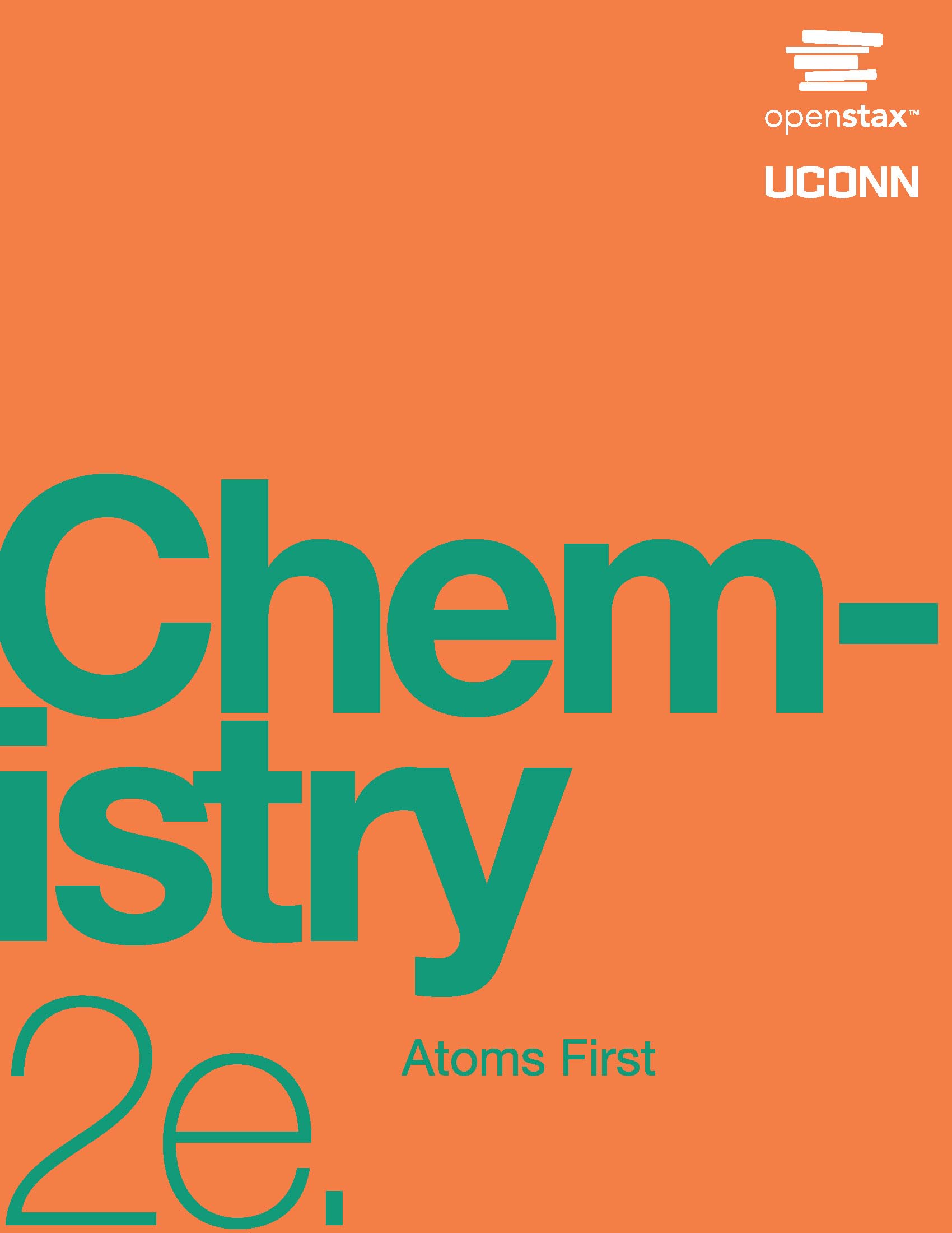 Chemistry: Atoms First 2e by OpenStax (Official Print Version, paperback, full color)