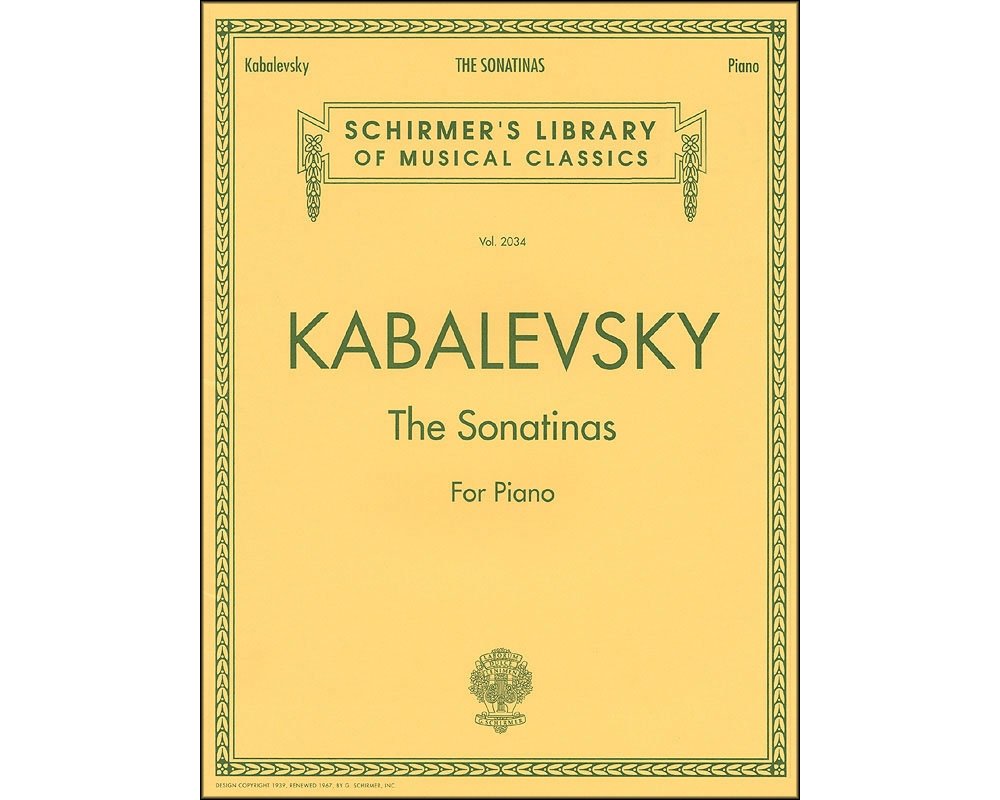 The Sonatinas: Schirmer Library of Classics Volume 2034 Piano Solo