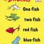 One Fish Two Fish Red Fish Blue Fish (Beginner Books)