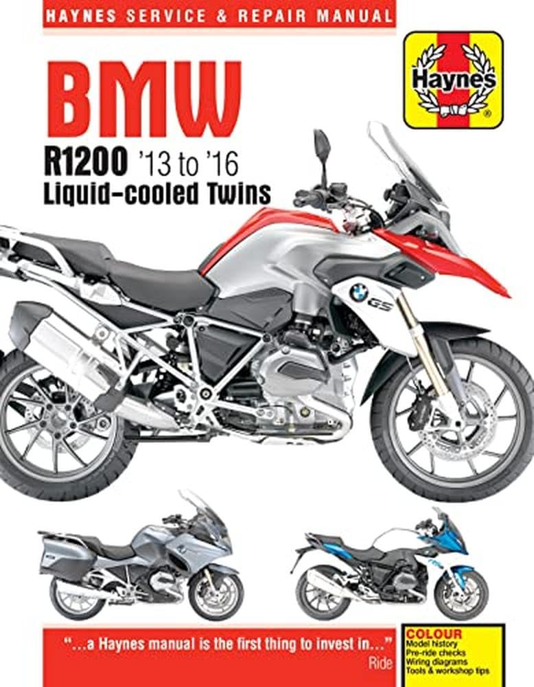 BMW R1200 dohc liquid-cooled Twins (13 - 16) Haynes Repair Manual (Paperback)